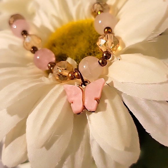 Pink Butterfly Bracelet - Picture 4 of 4